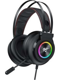Havit H654d RGB Gaming Headset Over Ear Black
