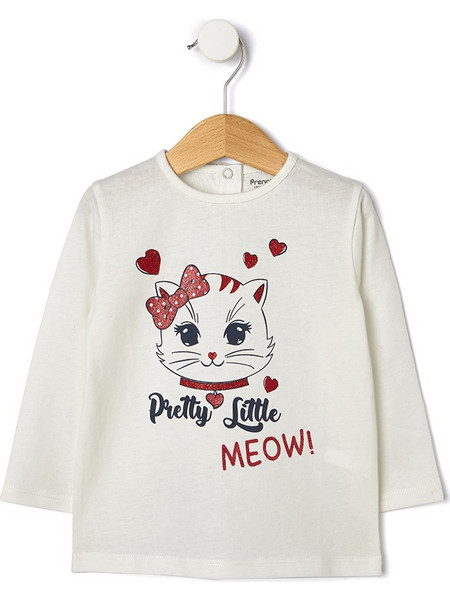 T-SHIRT JERSEY ΜΕ ΣΤΑΜΠΑ