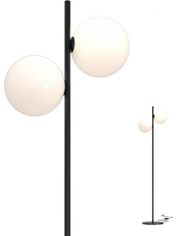 ΦΩΤΙΣΤΙΚΟ ΔΑΠΕΔΟΥ E27 2x13W led max BLACK TALIS 01-2652 REDO 6421681112464