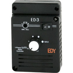 Ρυθμιστής στροφών κινητήρων ΕD-3 μαύρο 230V 2,5KW με προρύθμιση ελάχιστων στροφών - 200.0003