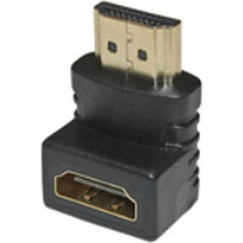 Αντάπτορας HDMI γωνιακός 90 θηλυκό σε αρσενικό σε μαύρο χρώμα - 9-901