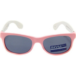 Invu Παιδικά Γυαλιά Ηλίου Polarized Ροζ Λευκά K2402Q