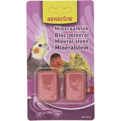 Benelux Mineral Block Hard Small Pink 2τμχ