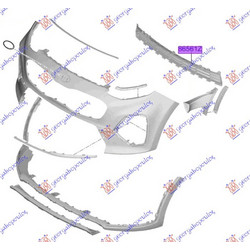 Διχτυ ΠΡΟΦΥΛ. Εμπρος Κατω Kia Sportage 18-22 - 424404800
