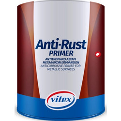 Vitex Anti-Rust Primer Αντισκουριακό Αστάρι Διαλύτου Γκρι 5lt