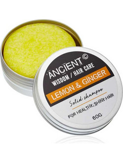 Ancient Wisdom Lemon Ginger Solid Shampoo Bar 60gr