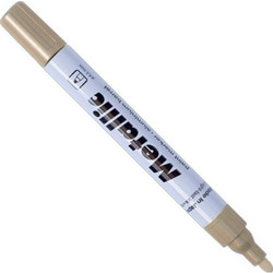 Centropen μαρκαδόρος ανεξίτηλος μεταλ. χρυσός 1,5-2,5mm - 10 ΤΕΜ