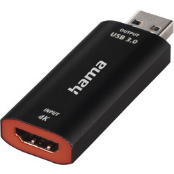 Hama Video Recording Stick, USB Plug - HDMI(TM) Socket, 4K