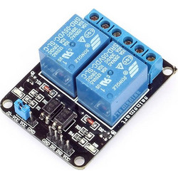 2 channel 5V relay module low level Trigger with Optocoupler