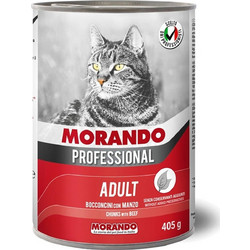 Morando Professional Adult Chunks with Beef 405gr