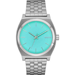 Nixon Time Teller Γυναικείο Ρολόι με Ασημί Μεταλλικό Μπρασελέ A045-2084-00