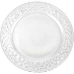SP Tableware L.V. Studio White Πιατέλα Στρογγυλή Πορσελάνης 30 εκ (60018703)