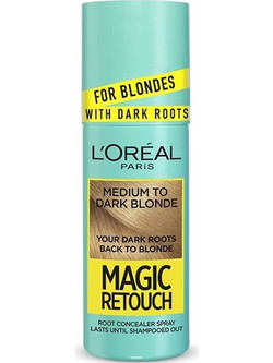 L'Oreal Paris Magic Retouch Hair Concealer 4 Dark Blonde Spray Βαφής Μαλλιών 75ml