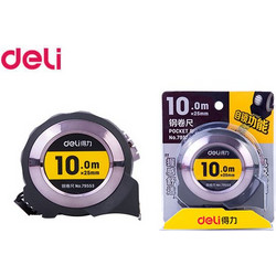 DELI ΜΕΤΡΟΤΑΙΝΙΑ ΑΤΣΑΛΙΝΗ BLISTER 19mmx10Μ ΓΚΡΙ