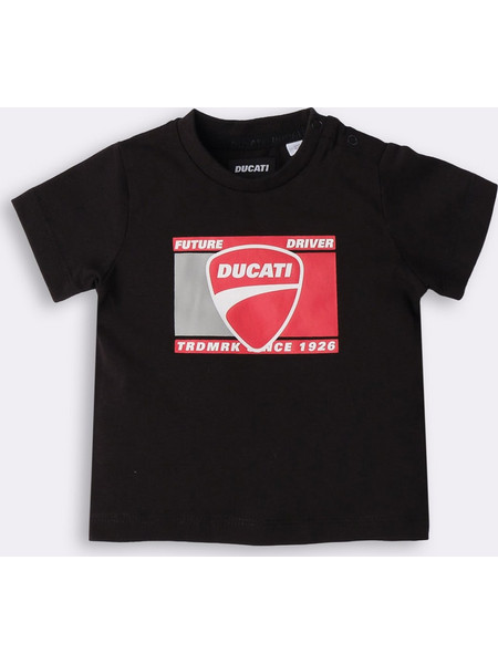 Ducati Μπλούζα T-Shirt G6611-00-0658-697664 Μαύρο Αγόρι