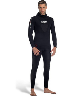 Omer Master Team Ολόσωμη Στολή Κατάδυσης Ξυρισμένη Neoprene με Επιστήθιο για Ψαροντούφεκο 3mm