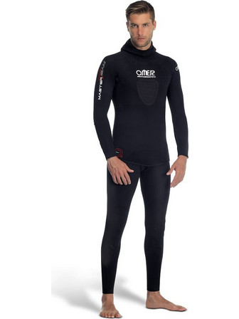 Omer Master Team Ολόσωμη Στολή Κατάδυσης Ξυρισμένη Neoprene με Επιστήθιο για Ψαροντούφεκο 3mm