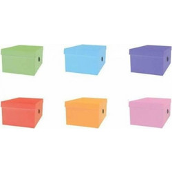 Κουτί αποθήκευσης Τhe Littlies με καπάκι 33x24x18cm Διάφορα Χρώματα
