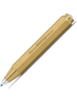 Kaweco Brass Sport Στυλό Διαρκείας 1mm Μαύρο