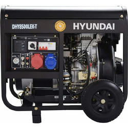 Hyundai DHY8500 LEK-T Γεννήτρια Πετρελαίου Μονοφασική με Μίζα 8KVA