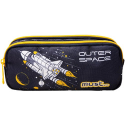 Must Energy Outer Space Κασετίνα με 2 Θήκες Μπλε 000585101