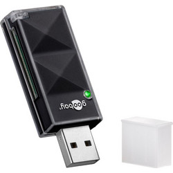 Goobay 95682 Card Reader USB-A 2.0 για SD / microSD