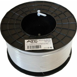 ATC Στροφείο Rf RG6 100m Λευκό - (ATC-720)