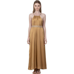 AGGEL Midi Καλοκαιρινό Βραδινό Φόρεμα Σατέν SS33268KF-32