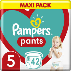Pampers Pants Πάνες Βρακάκι No5 12-17kg 42τμχ