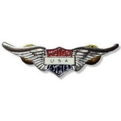 USA MOTORCYCLES BIKER PIN