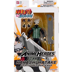 Bandai Naruto Shippuden Kakashi Hatake Fourth Great Ninja War 17cm