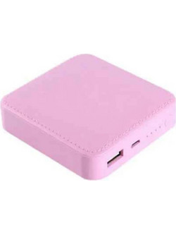 Treqa TR-953 Mini Power Bank 6000mAh με Θύρα USB-A Pink