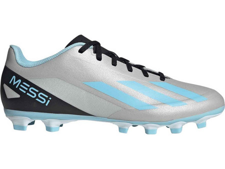 Adidas X Crazyfast Messi.4 FG IE4072 Ποδοσφαιρικά Παπούτσια με Τάπες Μπλε Γκρι