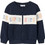Name It Παιδική Ζακέτα Φούτερ με Φερμουάρ Navy Μπλε 13221517