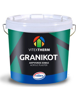 Vitex VITEXTHERM GRANIKOT ACRYLIC ΑΚΡΥΛΙΚΟΣ ΣΟΒΑΣ ΛΕΥΚΟΣ 1mm 25 Kg
