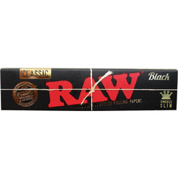 ΤΣΙΓΑΡΟΧΑΡΤΟ RAW BLACK CLASSIC KING SIZE SLIM