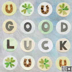 Ευχετήρια κάρτα Καλής Τύχης Good Luck Day Dream 16x16 DD05 Blue Eyed Sun