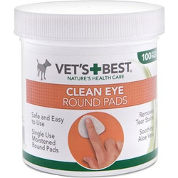 Vet's + Best Clean Eye Round Pads για Σκύλους