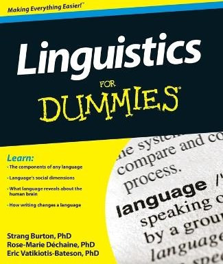 Linguistics For Dummies Eric Vatikiotis-Bateson