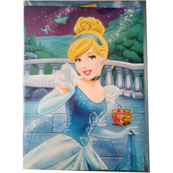 Disney Ευχετήρια Παιδική Κάρτα Γενεθλίων 23x30.5cm με θέμα Σταχτοπούτα, 53419