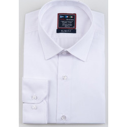 POLIGIANNI-DOMINO Υποκάμισο Slim Fit 20502-1 ΛΕΥΚΟ