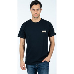 EVERBEST T-Shirt Λαιμόκοψη Με Στάμπα 222810Α ΜΠΛΕ ΜΠΛΕ