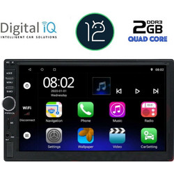 Digital IQ RTB 211_LITE Ηχοσύστημα Αυτοκινήτου με Οθόνη Αφής 2DIN USB Bluetooth & GPS