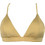 Rock Club Bikini Top Τριγωνάκι Χρυσό BP-2109-132