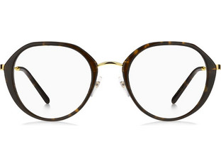 Marc Jacobs MARC564G 05L Γυναικείος Σκελετός Γυαλιών Οράσεως Κοκάλινος Μεταλλικός Ασημί Μαύρος