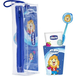 Παιδικό σετ Ταξιδιού Oral Hygiene Travel Kit Chicco Blue 121229