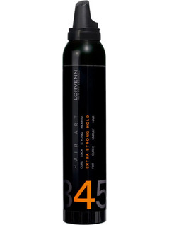 Lorvenn Curl Lock Αφρός Μαλλιών για Μπούκλες Δυνατό Κράτημα 200ml