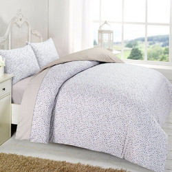 Viopros Σετ Σεντόνια Μονά Βαμβακερά 160x260 Νίνα Beige