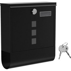 Songmics Γραμματοκιβώτιο Black - (GMB020B02)