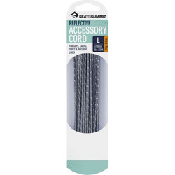 ΛΑΣΤΙΧΟ ΣΤΕΓΝΩΜΑΤΟΣ SEA TO SUMMIT Reflective Accessory Cord 1.8mm 10m Grey